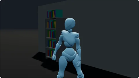 Reaction view of A
