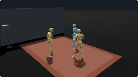 Three-person wide
