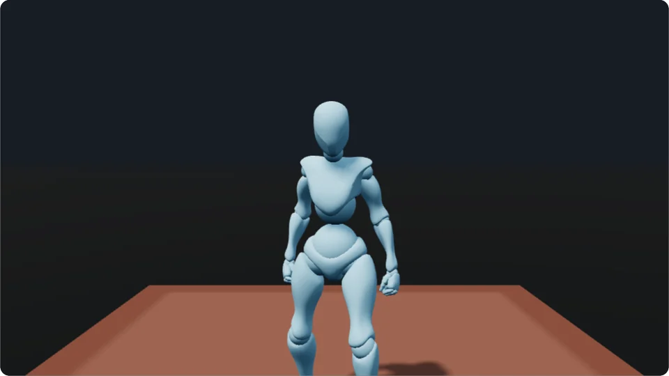 Character entrance