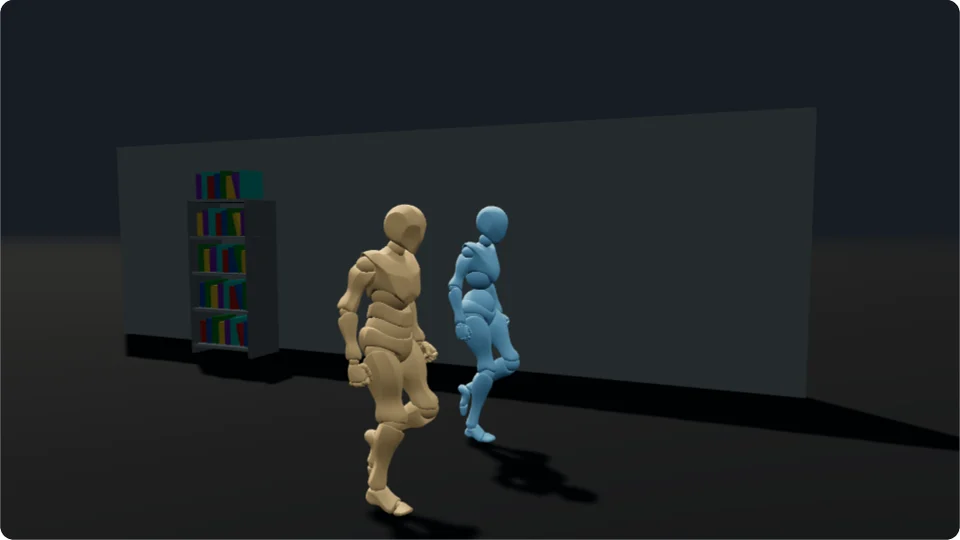 Walking side by side